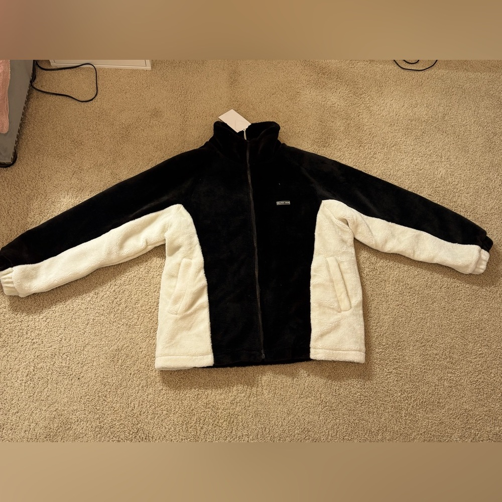 *Brand New* Aelfric Eden Vintage Color Blocking Sherpa Coat
